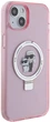 Etui Karl Lagerfeld Ring Stand Karl&Choupettte MagSafe do Apple iPhone 15/14/13 Pink (KLHMP15SHMRSKCP) - obraz 4
