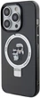 Etui Karl Lagerfeld Ring Stand Karl&Choupettte MagSafe do Apple iPhone 13 Pro Black (KLHMP13LHMRSKCK) - obraz 2