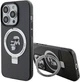 Etui Karl Lagerfeld Ring Stand Karl&Choupettte MagSafe do Apple iPhone 15 Pro Black (KLHMP15LHMRSKCK) - obraz 1