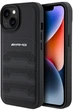 Панель AMG Leather Debossed Lines для Apple iPhone 15 Plus/14 Plus Black (AMHCP15MGSEBK) - зображення 1