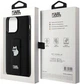 Etui Karl Lagerfeld Gripstand Saffiano Choupette Pin do Apple iPhone 13/13 Pro Black (KLHCP13LGSACHPK) - obraz 8