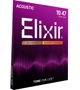 Струны для акустической гитары Elixir 11002 Nanoweb 80/20 Bronze Extra Light 10/47 - изображение 2