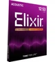 Струны для акустической гитары Elixir 11052 Nanoweb 80/20 Bronze Light 12/53 - изображение 2