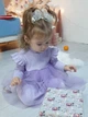 Платье нарядное JULA KIDS 122 Лавандовый 221111Б - изображение 2