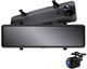 Дзеркало відеореєстратор DVR C109 10.26" 2k (2 камери) Wi-Fi Bluetooth AUX Android Auto CarPlay HDSYR_6099 - зображення 2