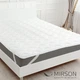 Наматрасник MirSon Eco Light №1718 Cotton Air-line на резинке по углам White 80x190 см (2200002889414) - изображение 9