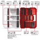 Набір ударних біт і свердл Einhell XL-Box 95шт 1.5кг (00134046) - изображение 6