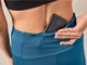 Спортивные леггинсы с карманом для ключей для женщины Crivit LYCRA® 436935 XS Бирюзовый - изображение 4