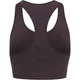 Спортивный топ борцовка для женщины Hummel BEECOOL 210490 XS Бордовый - изображение 5