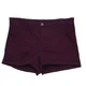 Шорты мини из эластичного твила для женщины H&M Divided 0442591-4 34(XS) Бордовый - изображение 1