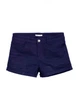 Шорты мини из эластичного твила для женщины H&M 0296933-4 42(M) темно-синий - изображение 1