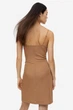 Платье джерси для женщины H&M 1154864-002 XS Коричневый - изображение 6
