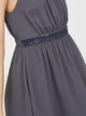 Сукня без рукавів для жінки H&M 0634153-003 34(XS) сірий - зображення 4