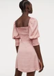 Платье с драпировкой для женщины H&M Divided 0932888-002 32(XS) Розовый - изображение 3