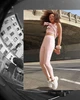 Спортивний топ борцівка для жінки H&M Divided 0838197-002 XS рожевий - зображення 3