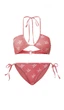 Купальник роздільний на зав'язках для жінки Sansibar LYCRA® 434020-434021 40(M) кораловий - зображення 1