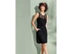 Платье с кружевом для женщины Esmara LYCRA® 371392 L Черный - изображение 2