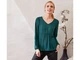 Блузка из шифона для женщины Esmara LIDL 358330 42(M) Зеленый - изображение 2
