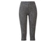 Лосины капри-бриджи для женщины Esmara LYCRA® 371776 S черный, белый - изображение 1