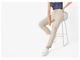 Брюки Boyfriend длиной 7/8 для женщины Esmara LIDL 469646 42(M) Бежевый - изображение 2