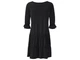 Сукня рукав 3/4 для жінки Esmara LYCRA® 325583 M чорний - зображення 4