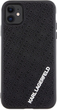 Etui Karl Lagerfeld 3D Rubber Multi Logo do Apple iPhone 11 Black (KLHCN613DMKRLK) - obraz 3