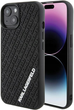 Панель Karl Lagerfeld 3D Rubber Multi Logo для Apple iPhone 15 / 14 / 13 Black (KLHCP15S3DMKRLK) - зображення 1