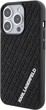 Etui Karl Lagerfeld 3D Rubber Multi Logo do Apple iPhone 15 Pro Black (KLHCP15L3DMKRLK) - obraz 3