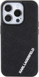 Etui Karl Lagerfeld 3D Rubber Multi Logo do Apple iPhone 15 Pro Max Black (KLHCP15X3DMKRLK ) - obraz 3