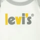Детский комплект (кофточка + ползунки + шапочка) для новорожденных Levi`s 145269267 68 см Белый/Серый (1159848840) - изображение 3