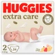 Подгузники Huggies Extra Care Size Размер 2 (3-6 кг) 24 шт (5029053550275) (7593) - изображение 1