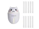 Увлажнитель воздуха и ночник 2в1 ароматизатор ультразвуковой от USB Humidifier 320 мл котик белый - изображение 2