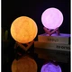 Сенсорный ночник светильник лампа луна 3D Moon Light RGB 13 см - изображение 5