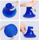 Игрушка для собак канат на присоске с мячом Dog Toy Rope синий - изображение 2