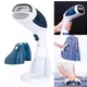 Ручной отпариватель с насадкой щеткой 200 мл 1100 Ватт DIFEI Handheld Garment Steamer 130х90х270мм, пластиковый - изображение 4