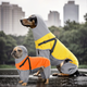 Дождевик для собак Wan Talk Dog Orange Raincoat с капюшоном, L - изображение 2