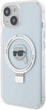 Etui Karl Lagerfeld Ring Stand Karl Head MagSafe do Apple iPhone 15/14/13 White (KLHMP15SHMRSKHH) - obraz 1