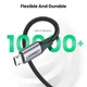 MicroUSB кабель UGREEN microUSB to USB Cable Aluminum Braid 2A 2m Black (US290) - изображение 4