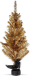 Choinka sztuczna Home Styling Collection 839020 Złota 90 cm (8719987948695) - obraz 1