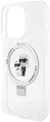 Etui Karl Lagerfeld Ring Stand Karl&Choupettte MagSafe do Apple iPhone 13 Pro White (KLHMP13LHMRSKCH) - obraz 4
