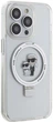 Etui Karl Lagerfeld Ring Stand Karl&Choupettte MagSafe do Apple iPhone 13 Pro Max White (KLHMP13XHMRSKCH) - obraz 3
