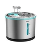 Фонтан-поїлка для котів і собак NPET WF210 1.5L з нержавіючої сталі з підсвіткою (112-METAL) - зображення 3