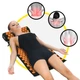 Коврик акупунктурный с валиком Cornix Classic Mat Аппликатор Кузнецова XR-0111 Black/Orange - изображение 2