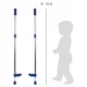 Ходулі Small Foot Kids Металеві регульовані 145 см 2 шт Сині 9511 (4020972095114) - зображення 3