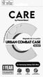 Панель CARE by Panzer Glass Flagship Case Urban Combat Case Transparent w. Black Qi для Samsung Galaxy S25 Ultra Transparent-Black (CRRFUBQG38488) - зображення 4