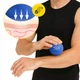 Массажный мяч 4FIZJO Lacrosse Ball 6.25 см Blue (P-5907739314291) - изображение 3