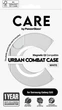 Панель CARE by Panzer Glass Flagship Case Urban Combat Case Transparent w. White Qi для Samsung Galaxy S25 Transparent-White (CRRFUWQG38388) - зображення 4