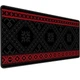 Килимок для мишки SHLab Black and Red Pattern SHM-348 (70x30 см) (35829) - зображення 1
