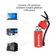 USB флеш накопичувач ColorWay Fire 64 GB USB 3.0 Red (CW-USBFE64) - изображение 8