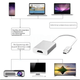 Кабель-адаптер Type-C - HDMI 4K для підключення ноутбука або телефона до зовнішнього монітора Haowei HW-TC01 - зображення 3